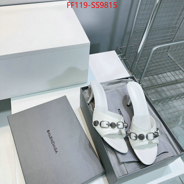 Women Shoes-Balenciaga fake aaaaa ID: SS9815 $: 119USD