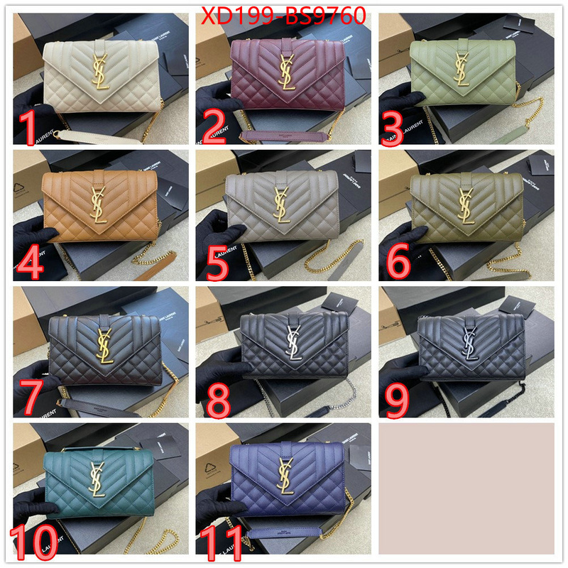 YSL Bags(TOP)-Envelope Series replica wholesale ID: BS9760 $: 199USD,