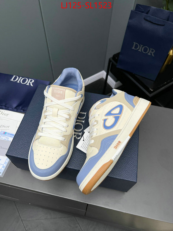 Men shoes-Dior copy aaaaa ID: SL1523 $: 125USD