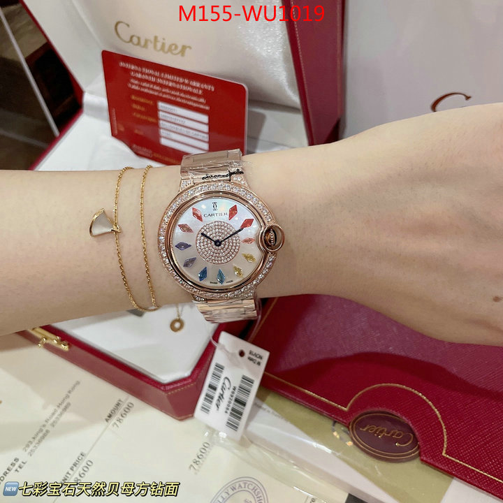 Watch(4A)-Cartier perfect quality designer replica ID: WU1019 $: 155USD