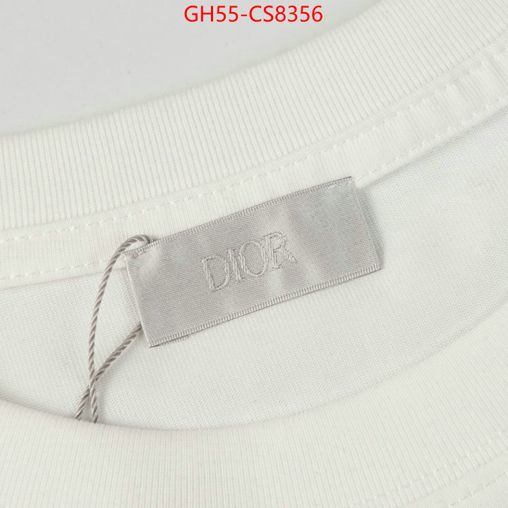 Clothing-Dior top designer replica ID: CS8356 $: 55USD