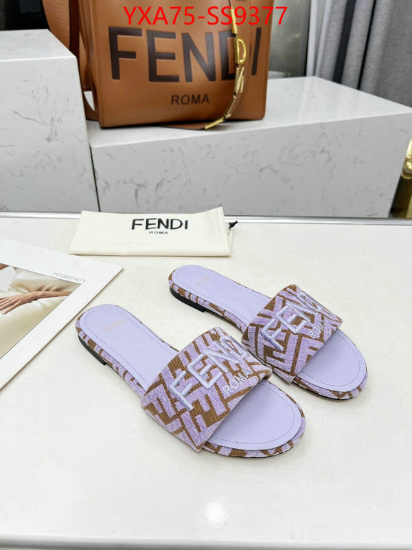 Women Shoes-Fendi where to buy replicas ID: SS9377 $: 75USD