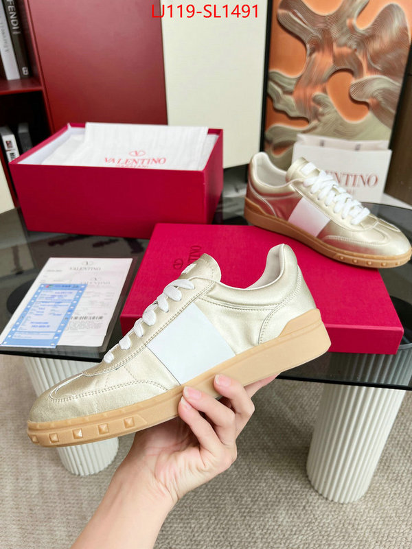 Men Shoes-Valentino high quality replica designer ID: SL1491 $: 129USD