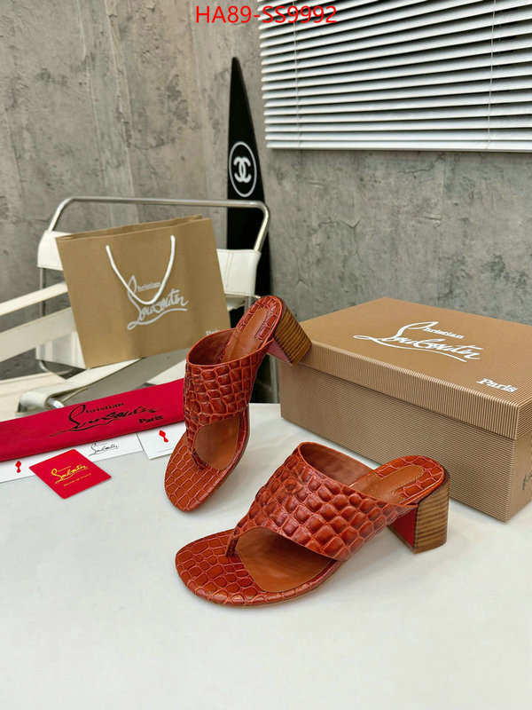 Women Shoes-Christian Louboutin top quality ID: SS9992 $: 89USD
