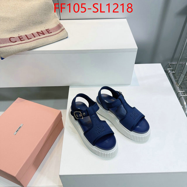 Women Shoes-Miu Miu top perfect fake ID: SL1218 $: 105USD
