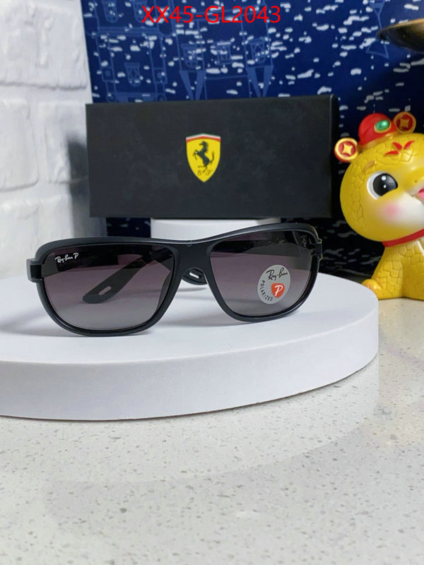 Glasses-RayBan top designer replica ID: GL2043 $: 45USD