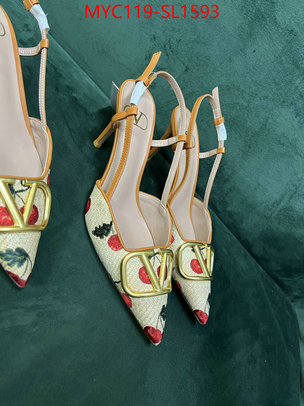 Women Shoes-Valentino designer fake ID: SL1593 $: 119USD
