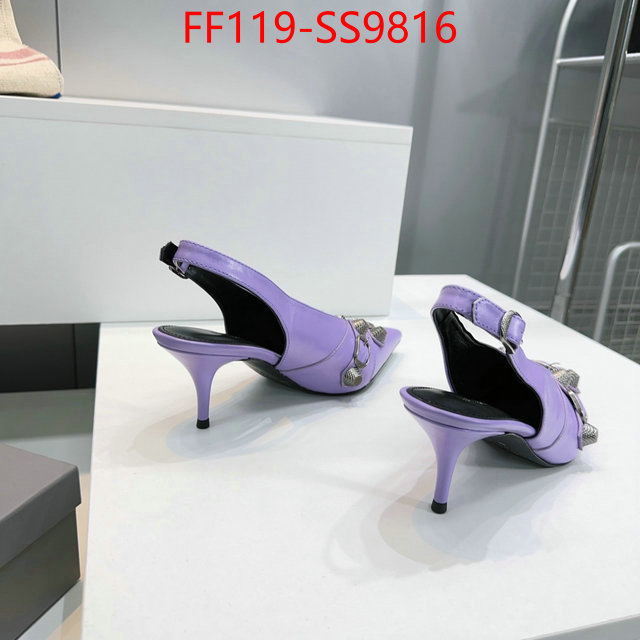 Women Shoes-Balenciaga top quality designer replica ID: SS9816 $: 119USD