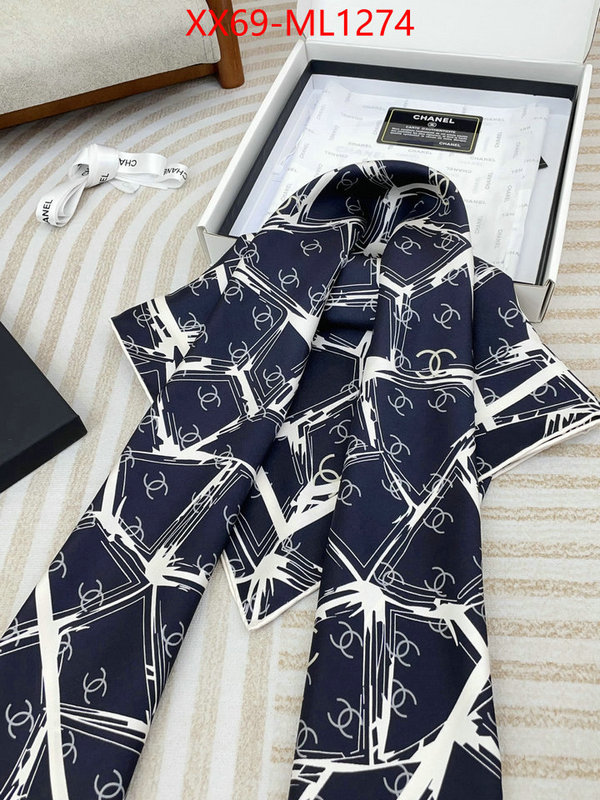Scarf-Chanel from china ID: ML1274 $: 69USD