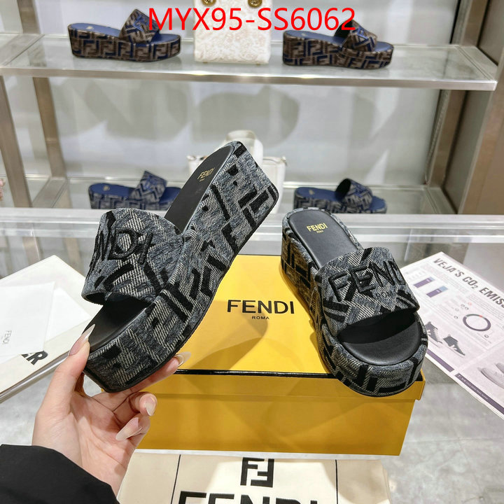 Women Shoes-Fendi aaaaa class replica ID: SS6062 $: 95USD