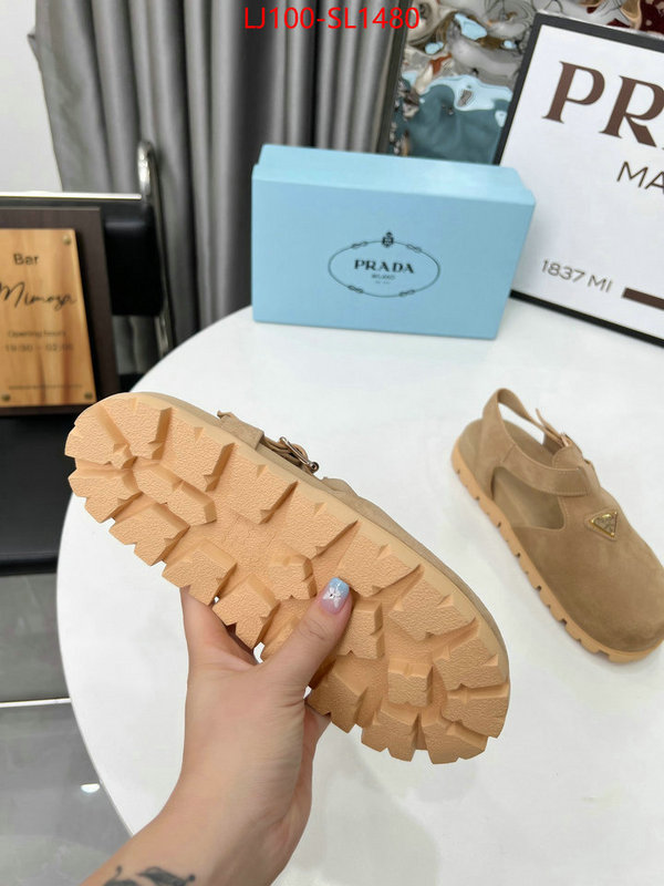 Women Shoes-Prada luxury fake ID: SL1480 $: 100USD