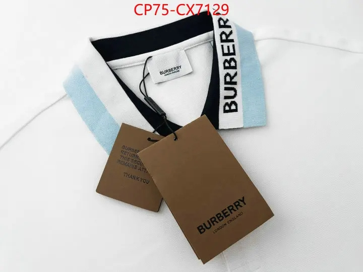 Clothing-Burberry how to buy replcia ID: CX7129 $: 75USD