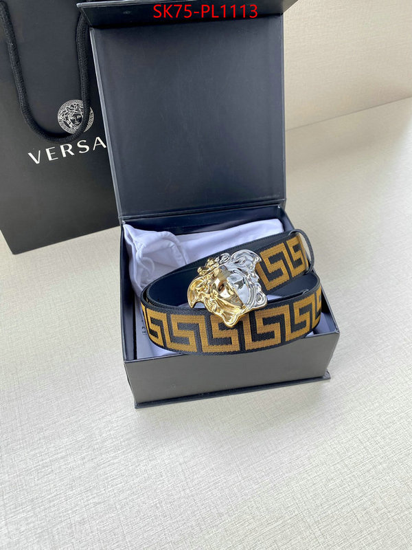 Belts-Versace replica for cheap ID: PL1113 $: 75USD