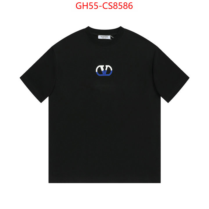 Clothing-Valentino top quality replica ID: CS8586 $: 55USD