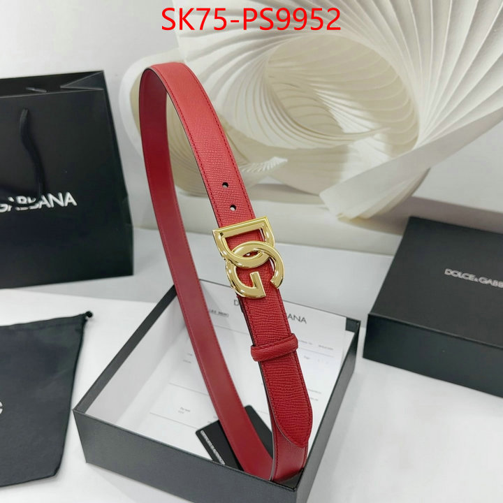 Belts-DG replcia cheap ID: PS9952 $: 75USD