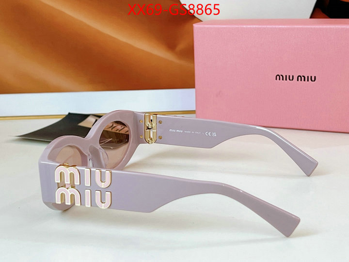 Glasses-Miu Miu fake high quality ID: GS8865 $: 69USD
