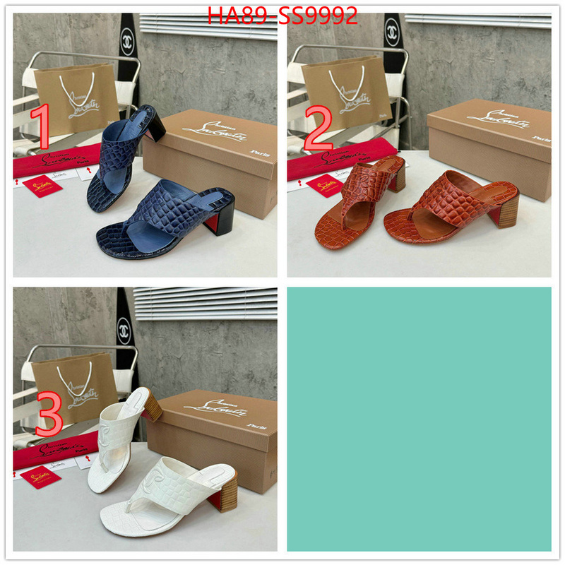 Women Shoes-Christian Louboutin top quality ID: SS9992 $: 89USD