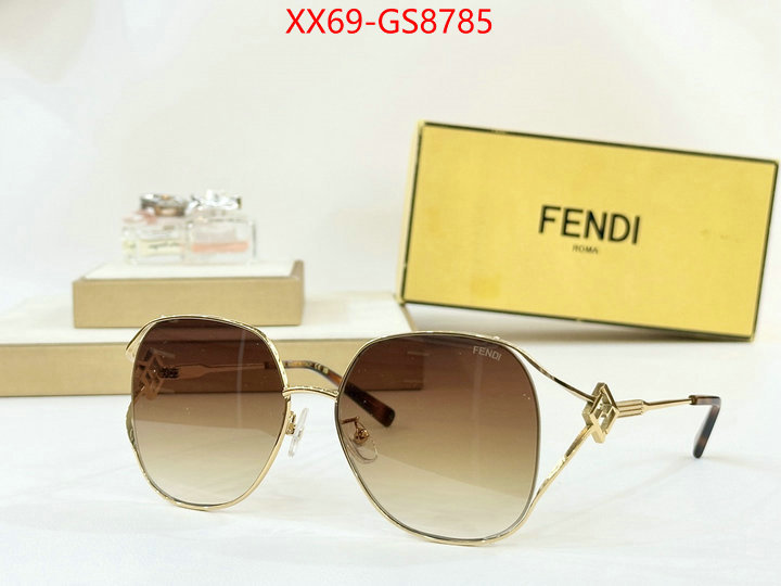 Glasses-Fendi replica 2024 perfect luxury ID: GS8785 $: 69USD