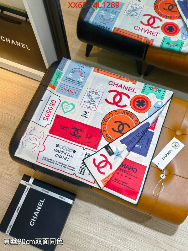 Scarf-Chanel sellers online ID: ML1289 $: 69USD