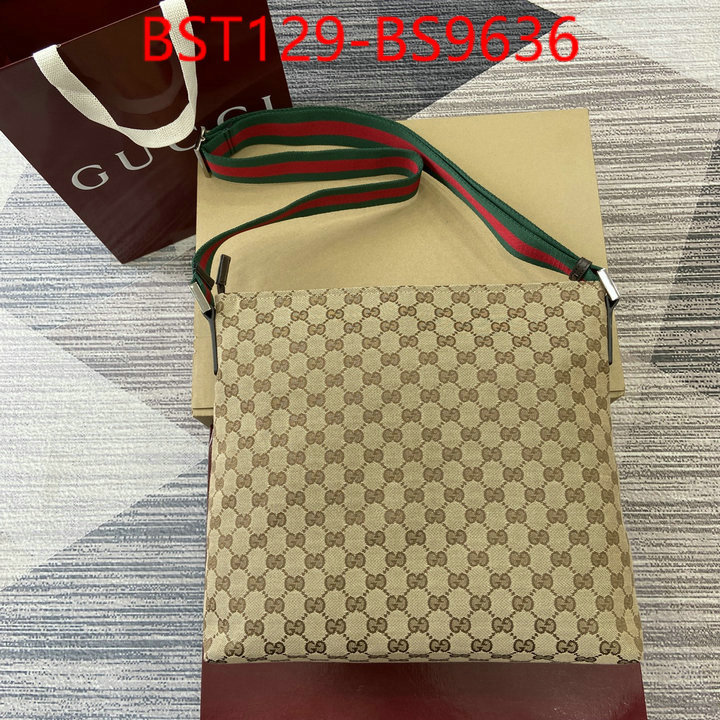 Gucci Bags(TOP)-Crossbody- high quality replica ID: BS9636 $: 129USD,