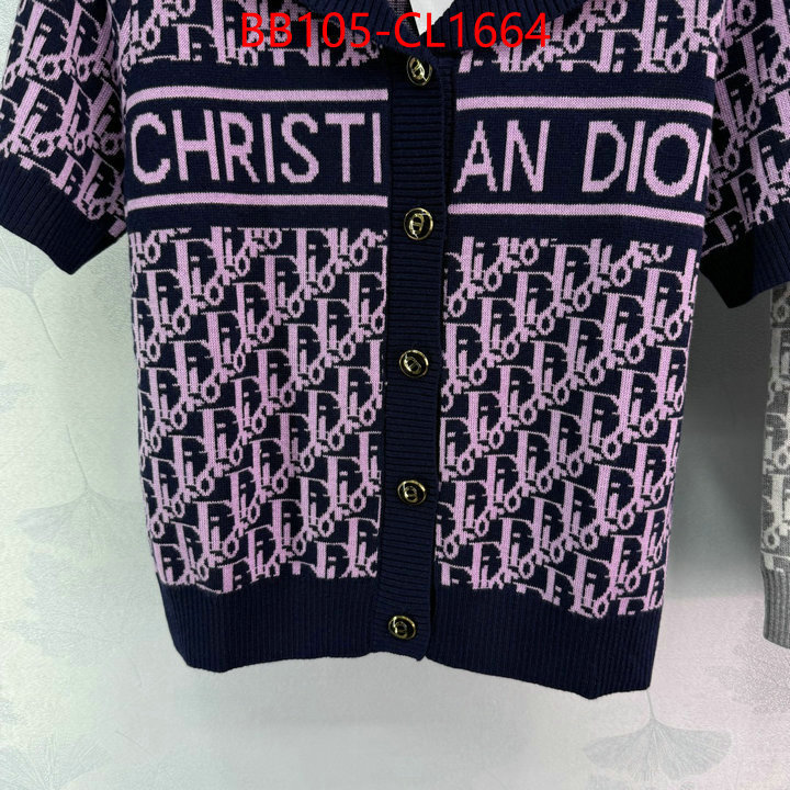 Clothing-Dior copy aaaaa ID: CL1664 $: 105USD