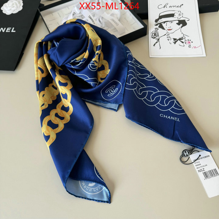 Scarf-Chanel where can i buy the best quality ID: ML1264 $: 55USD