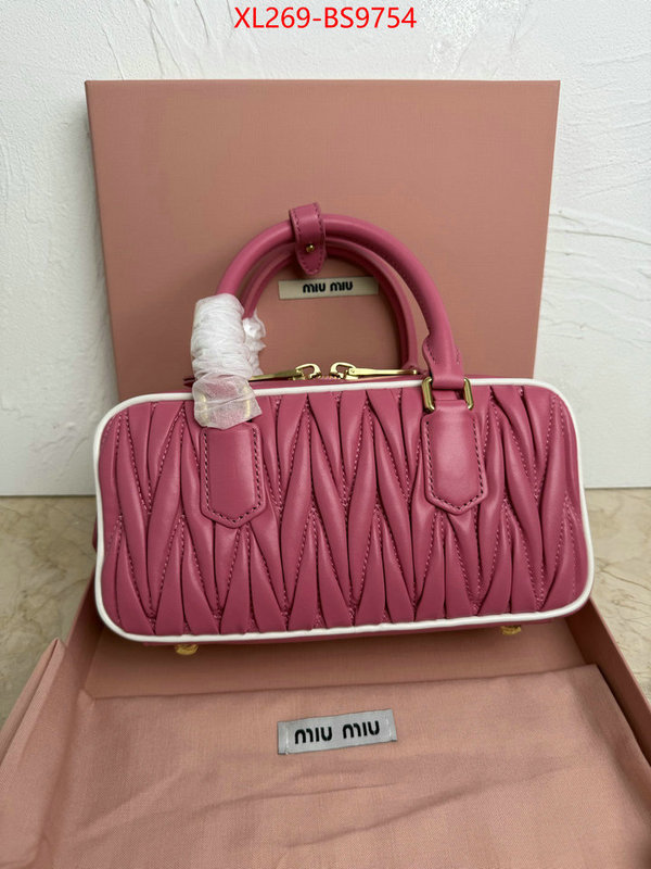 Miu Miu Bags(TOP)-Handbag- quality aaaaa replica ID: BS9754 $: 269USD,