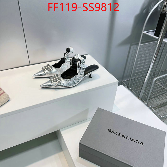 Women Shoes-Balenciaga replica 1:1 high quality ID: SS9812 $: 119USD