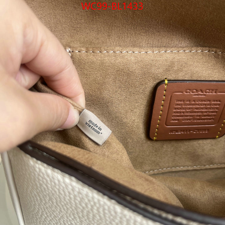 Coach Bags(4A)-Crossbody- high quality replica ID: BL1433 $: 99USD,