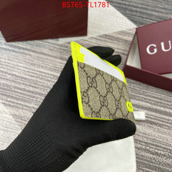 Gucci Bags(TOP)-Wallet- designer wholesale replica ID: TL1781 $: 65USD,
