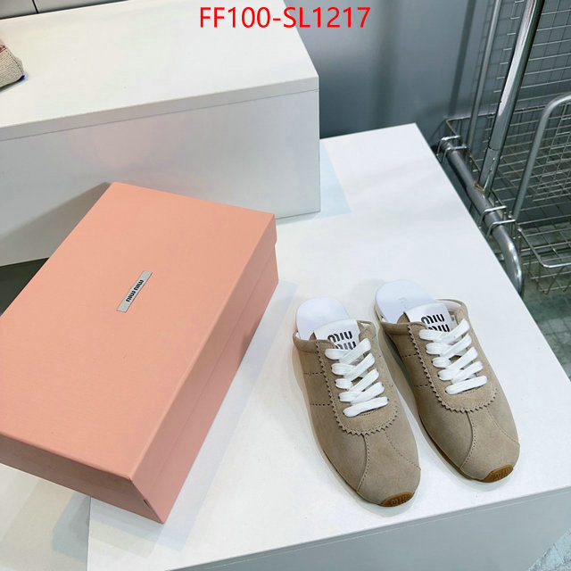 Women Shoes-Miu Miu designer 1:1 replica ID: SL1217 $: 100USD