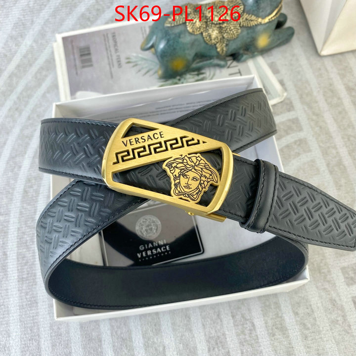 Belts-Versace buy luxury 2024 ID: PL1126 $: 69USD