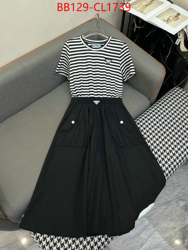 Clothing-Prada quality aaaaa replica ID: CL1739 $: 129USD
