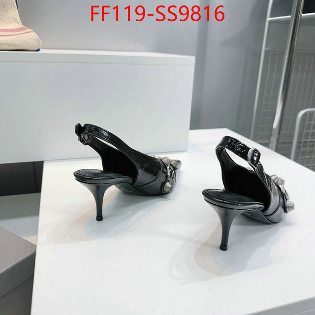 Women Shoes-Balenciaga top quality designer replica ID: SS9816 $: 119USD