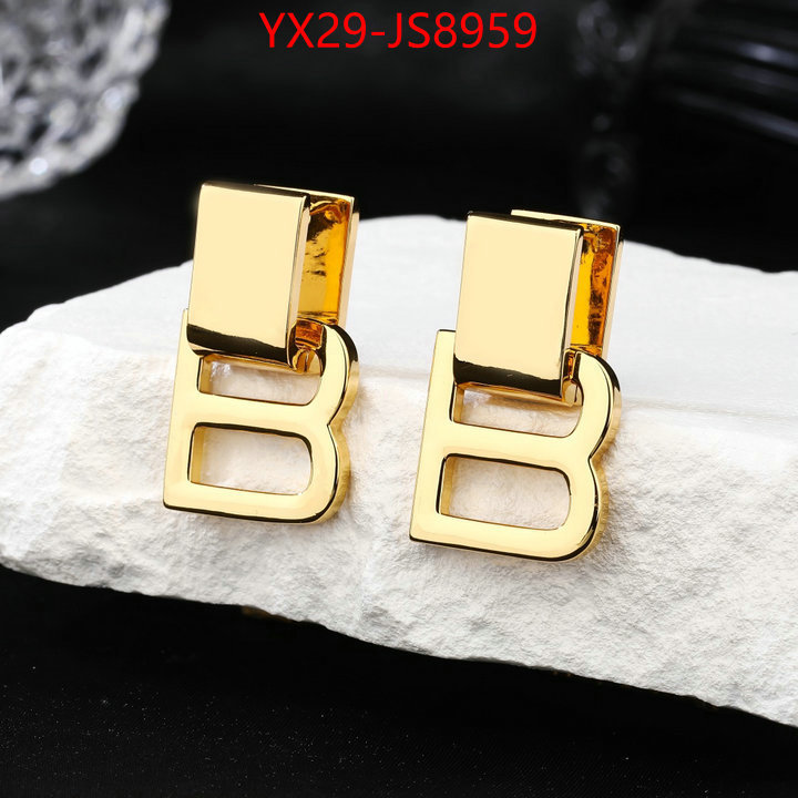Jewelry-Balenciaga fake high quality ID: JS8959 $: 29USD
