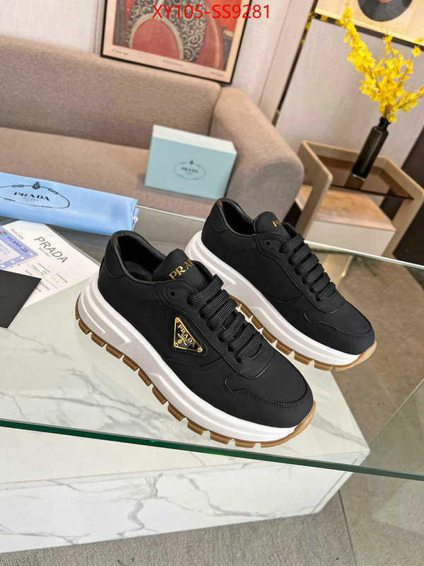 Men shoes-Prada luxury fashion replica designers ID: SS9281 $: 105USD