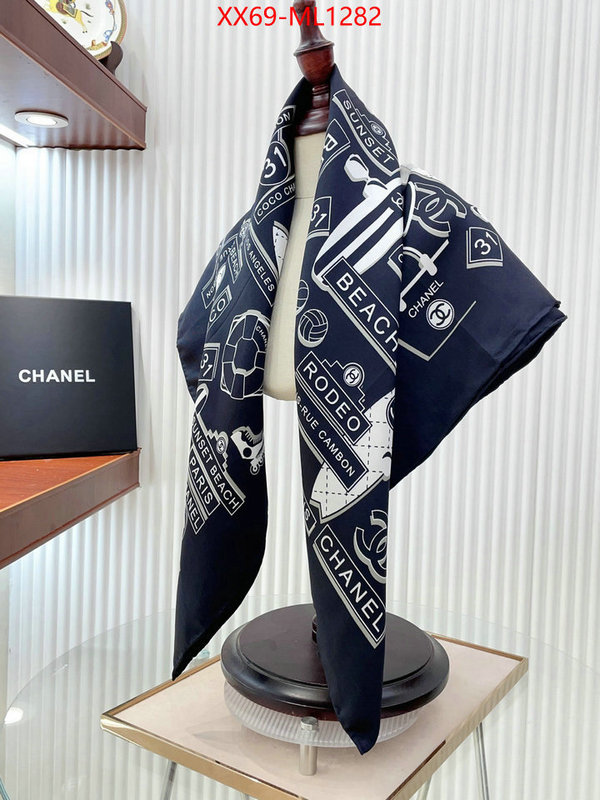 Scarf-Chanel fake ID: ML1282 $: 69USD