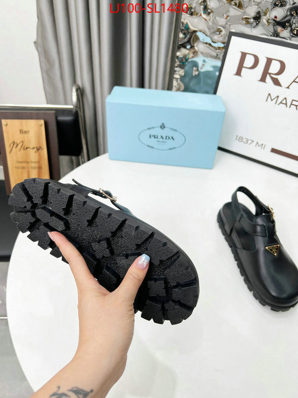 Women Shoes-Prada luxury fake ID: SL1480 $: 100USD