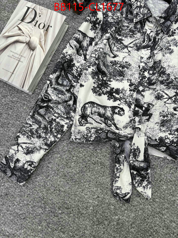 Clothing-Dior high quality replica designer ID: CL1677 $: 115USD