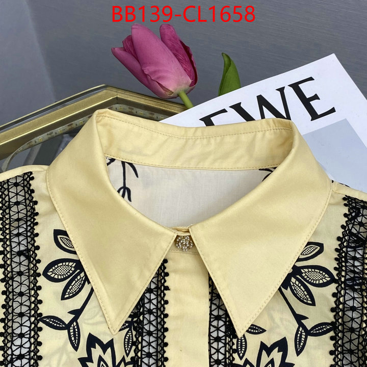 Clothing-Dior designer wholesale replica ID: CL1658 $: 139USD