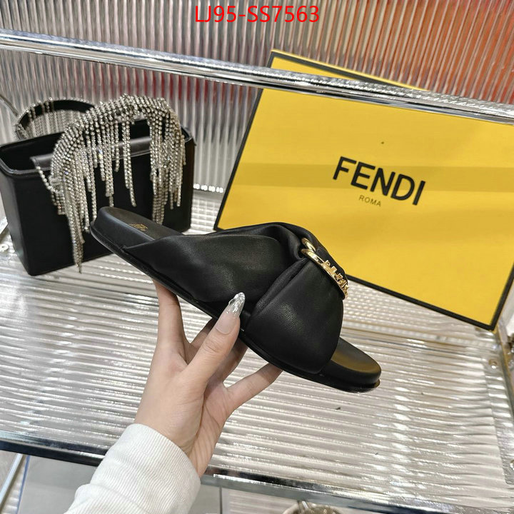 Women Shoes-Fendi best quality replica ID: SS7563 $: 95USD