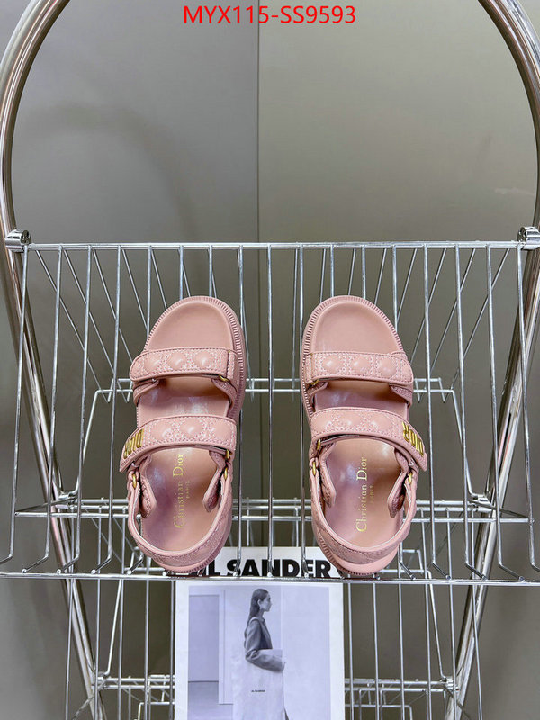 Women Shoes-Dior knockoff highest quality ID: SS9593 $: 115USD