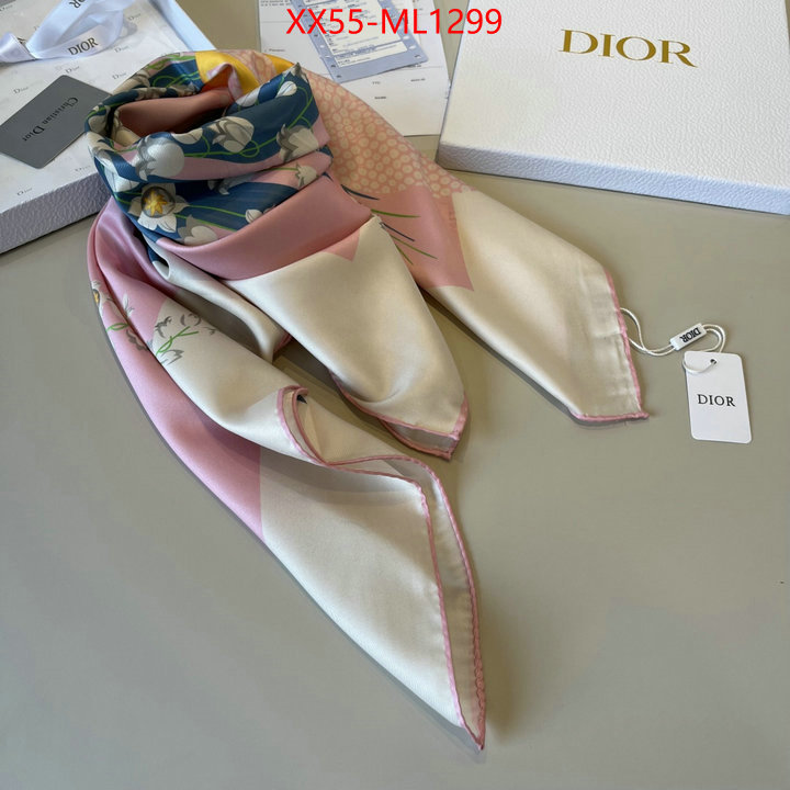 Scarf-Dior fake high quality ID: ML1299 $: 55USD