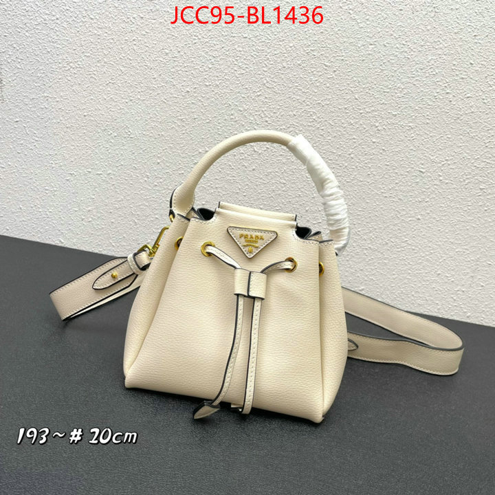 Prada Bags(TOP)-bucket bag designer fake ID: BL1436 $: 95USD,
