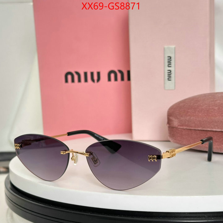 Glasses-Miu Miu best luxury replica ID: GS8871 $: 69USD