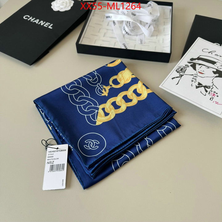 Scarf-Chanel where can i buy the best quality ID: ML1264 $: 55USD