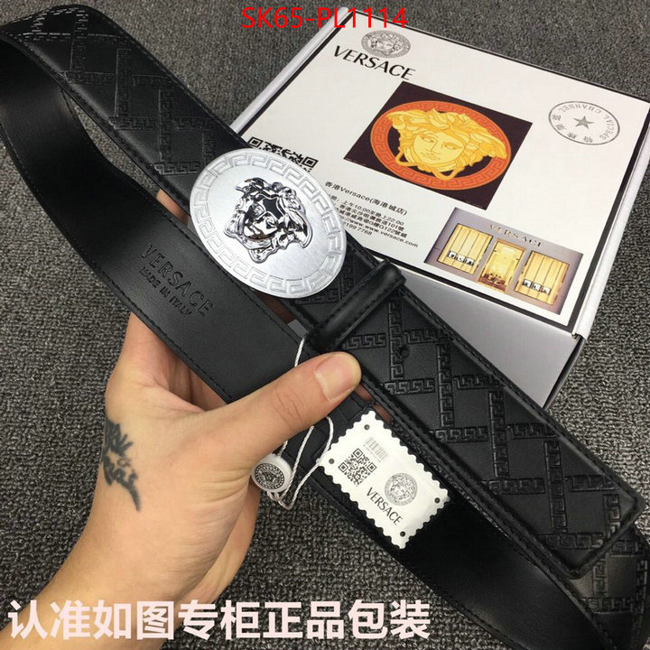 Belts-Versace highest quality replica ID: PL1114 $: 65USD