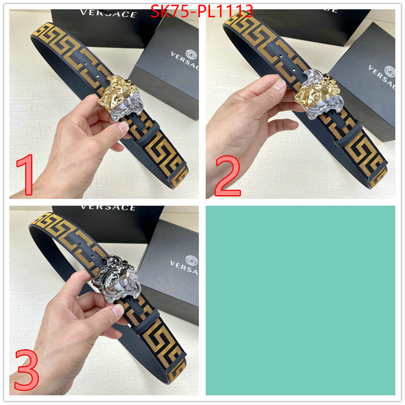 Belts-Versace replica for cheap ID: PL1113 $: 75USD
