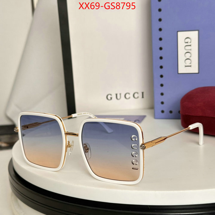Glasses-Gucci first copy ID: GS8795 $: 69USD