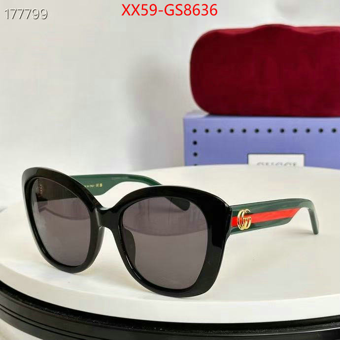 Glasses-Gucci designer replica ID: GS8636 $: 59USD